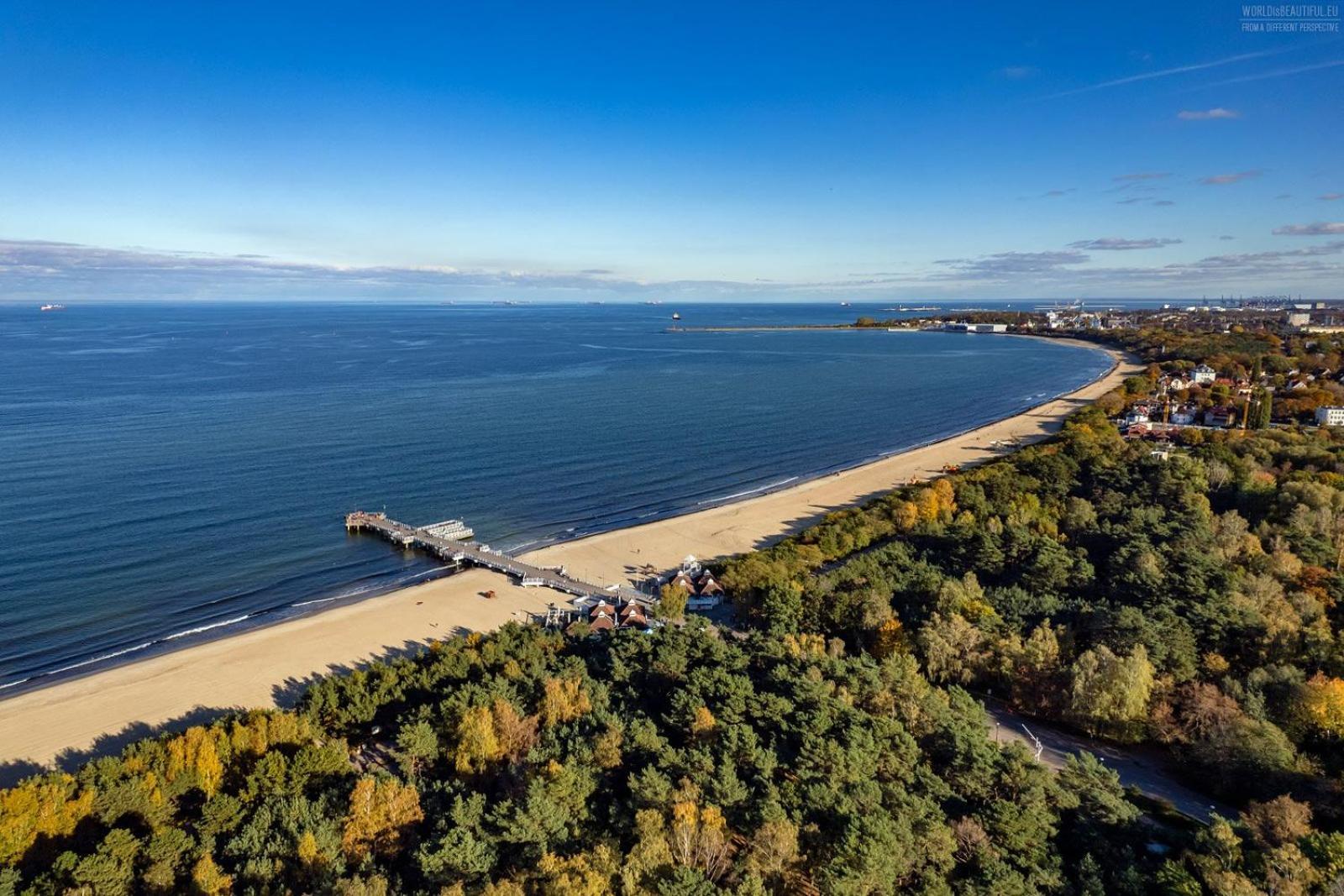 Zielony Zakatek Merwede - 50M Od Morza Gdańsk Buitenkant foto